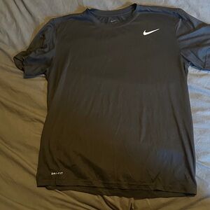 Nike Black Short Sleeve Dri-FIT Athletic Tee